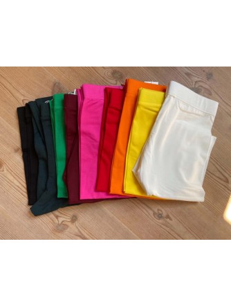 Korte Leggings - Pakke med 9 par i str. XS
